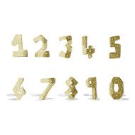 cartoon wooden numbers