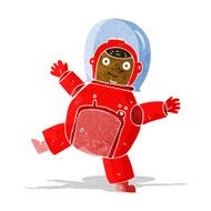 Cartoon Astronaut N32