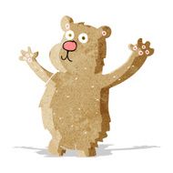 Cartoon funny bear N6