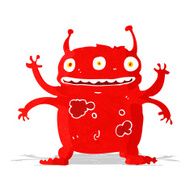 cartoon alien monster N20