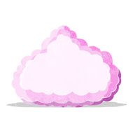 cartoon decorative cloud N3