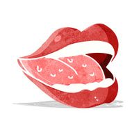 cartoon smiling mouth