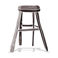 cartoon wooden stool N3
