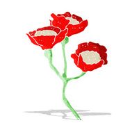 Cartoon Flowers N38