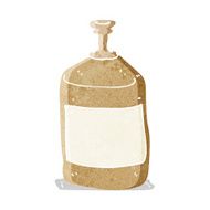 cartoon old squirt bottle