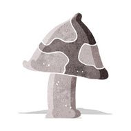 cartoon toadstool N31