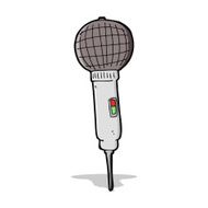 Cartoon Microphone N10