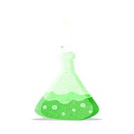 cartoon science chemicals