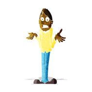 Cartoon Man Shrugging Shoulders N29