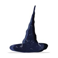 cartoon spooky witch hat N3