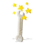 cartoon spanner N14