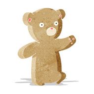cartoon teddy bear N123