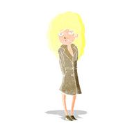 Cartoon Female Spy N10