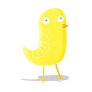 funny cartoon bird N44