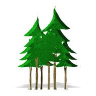 cartoon tree symbol N2