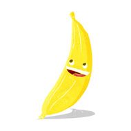 cartoon happy banana N2