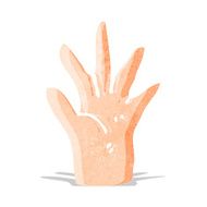 cartoon hand symbol N8