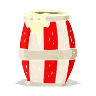 Cartoon Barrel N6
