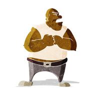 cartoon violent man N4