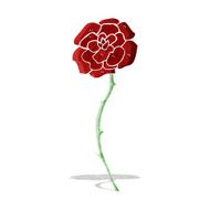rose tattoo cartoon