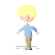 cartoon surprised man N22