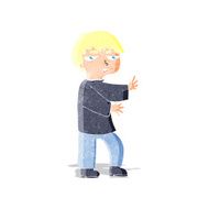 cartoon man gesturing N5