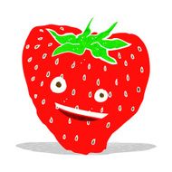 Cartoon Strawberry N16