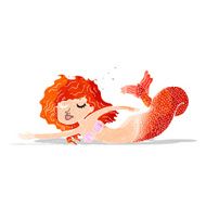 Cartoon Mermaid N10