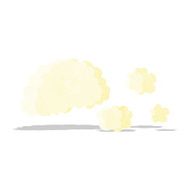 cloud of smoke cartoon element