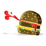 Cartoon Burger N14