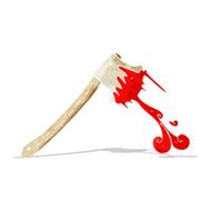 cartoon bloody axe N9
