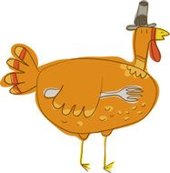 Thanksgiving Turkey N17
