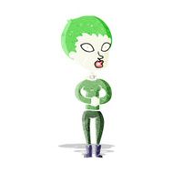 cartoon zombie girl N2