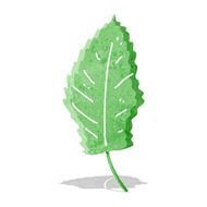 cartoon leaf symbol N8