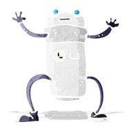 Cartoon Robot N107