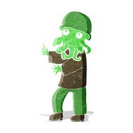 cartoon alien man