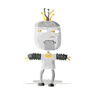 Cartoon Robot N108