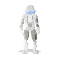 Cartoon Astronaut N36