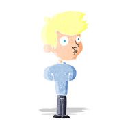 cartoon boy staring N2