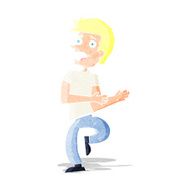 cartoon stressed out man N7