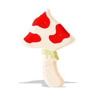 cartoon toadstool N34