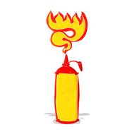 cartoon hot sauce N13
