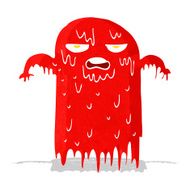 cartoon spooky ghost N49