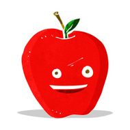 cartoon happy apple N5