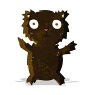 cartoon black bear N4