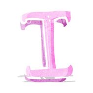 Cartoon Letter I N8