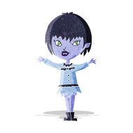 Cartoon Vampire Girl N40