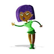 Cartoon Vampire Girl N41