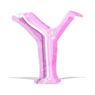 cartoon letter y N6