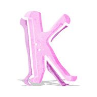 cartoon letter k N7